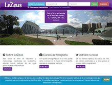 Tablet Screenshot of lezeus.com